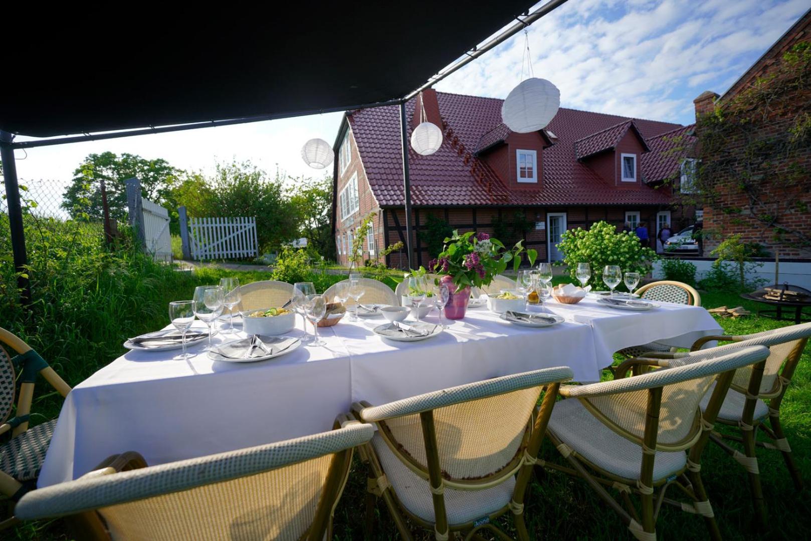 Landhaus Elbeflair bei Dömitz Lenzerwische Exterior foto